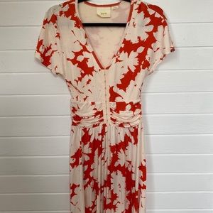 Anthropologie floral sundress
